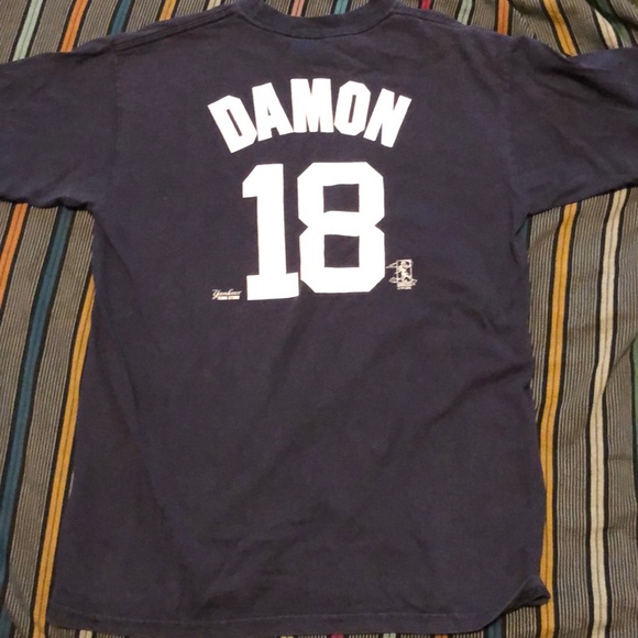 New York Yankees Johnny Damon Player Shirt - Picture 4 of 6